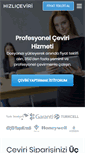 Mobile Screenshot of hizliceviri.com